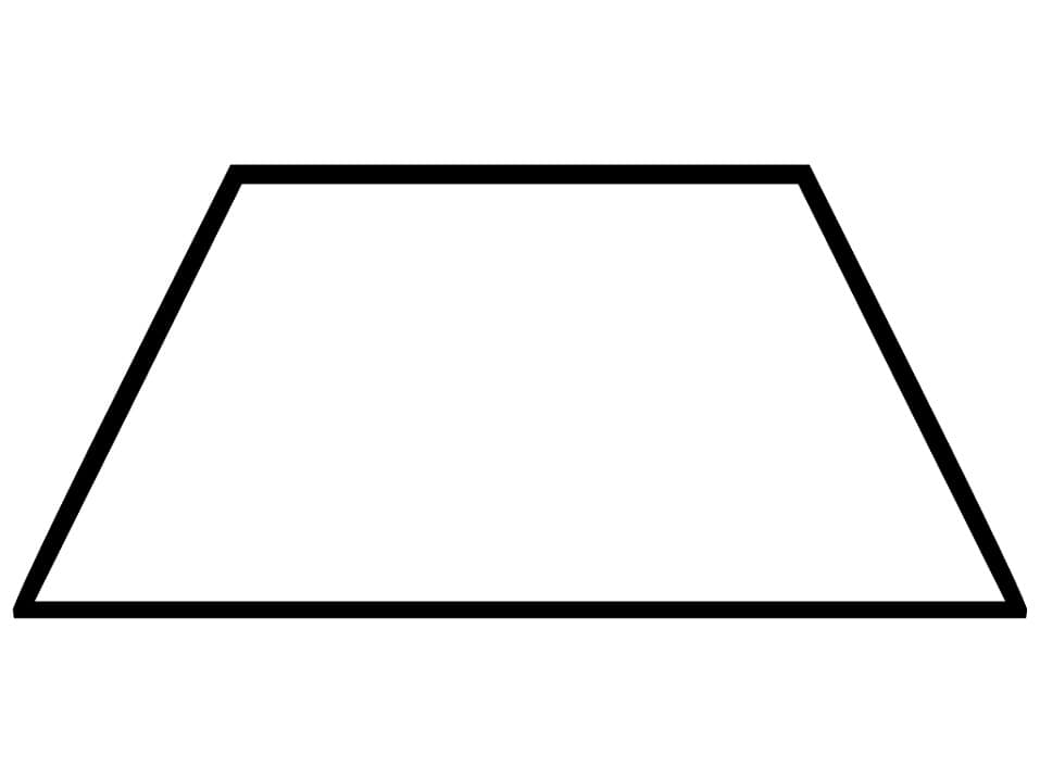 Dibujo de Trapezoide para Colorear