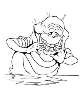 Dibujo de Slimer Divertido para Colorear