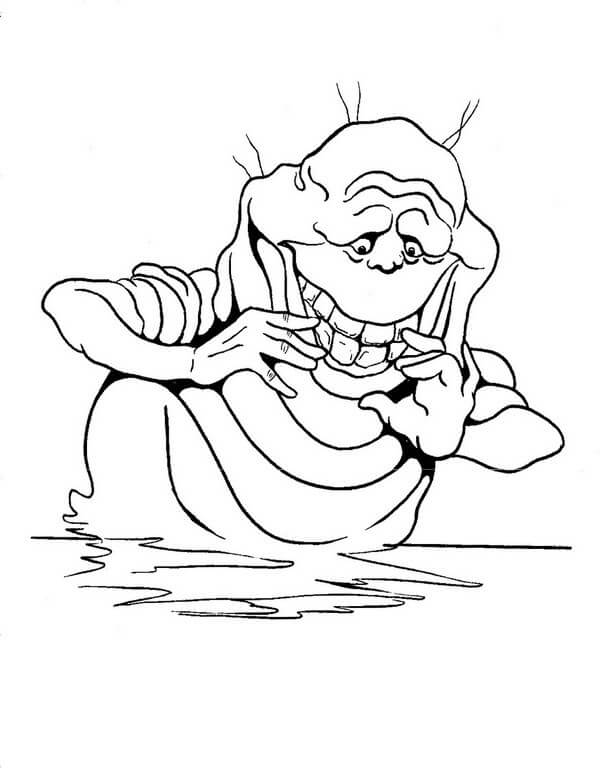Dibujo de Slimer Divertido para Colorear