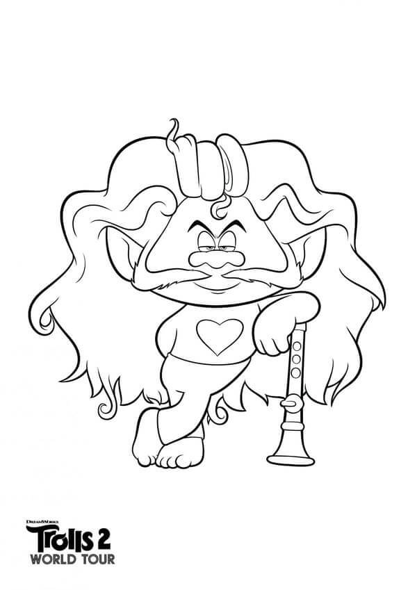 Dibujo de Chaz para Colorear