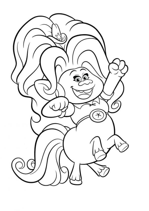 Dibujo de Delta Dawn para Colorear