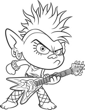 Dibujo de Reina Barb para Colorear