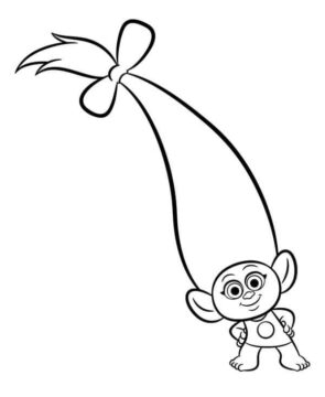 Dibujo de Smidge para Colorear
