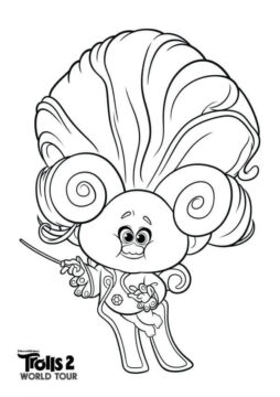Dibujo de Trollzart para Colorear