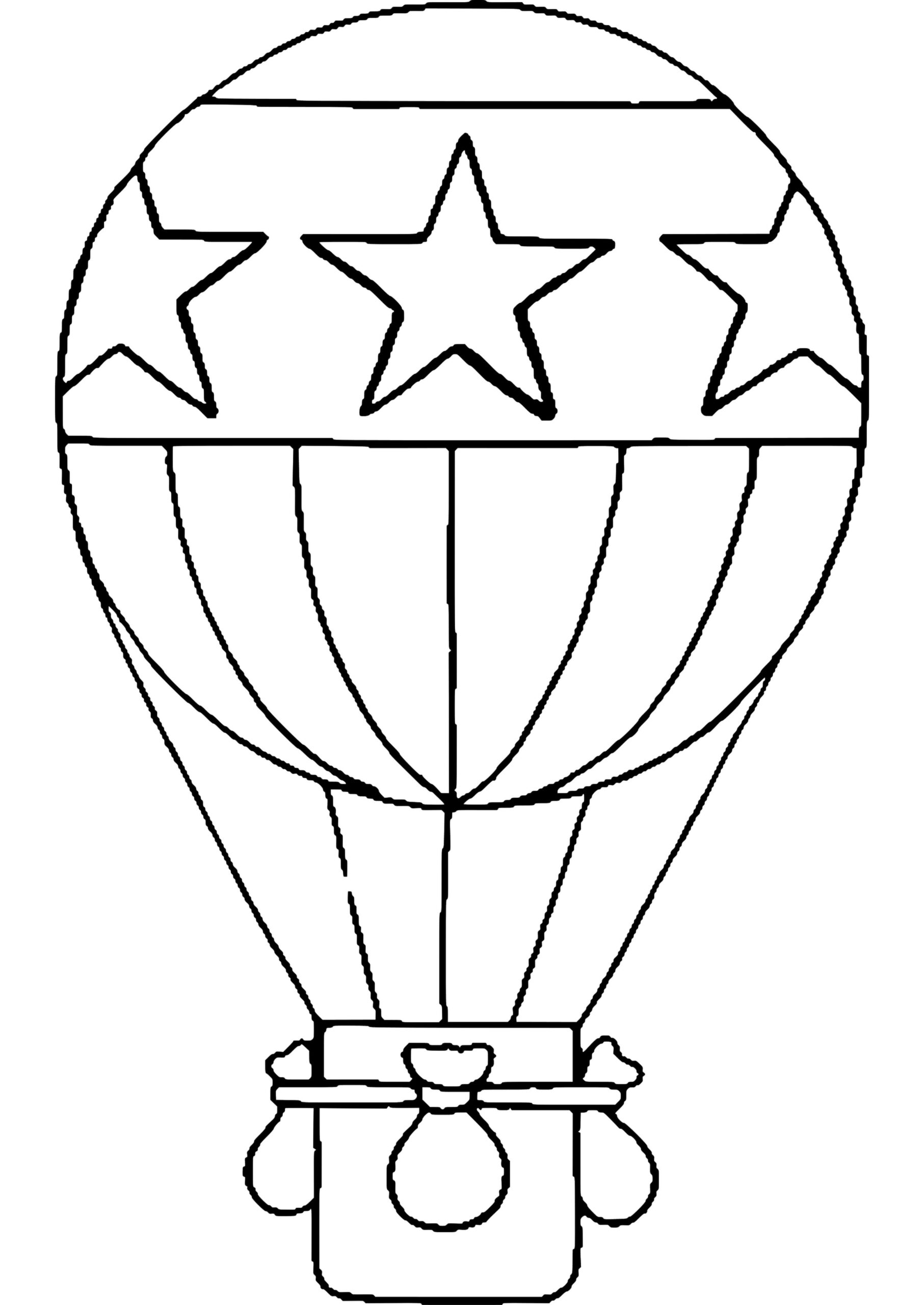 Dibujo de Esquema de Globo Aerosttico Scaled para Colorear