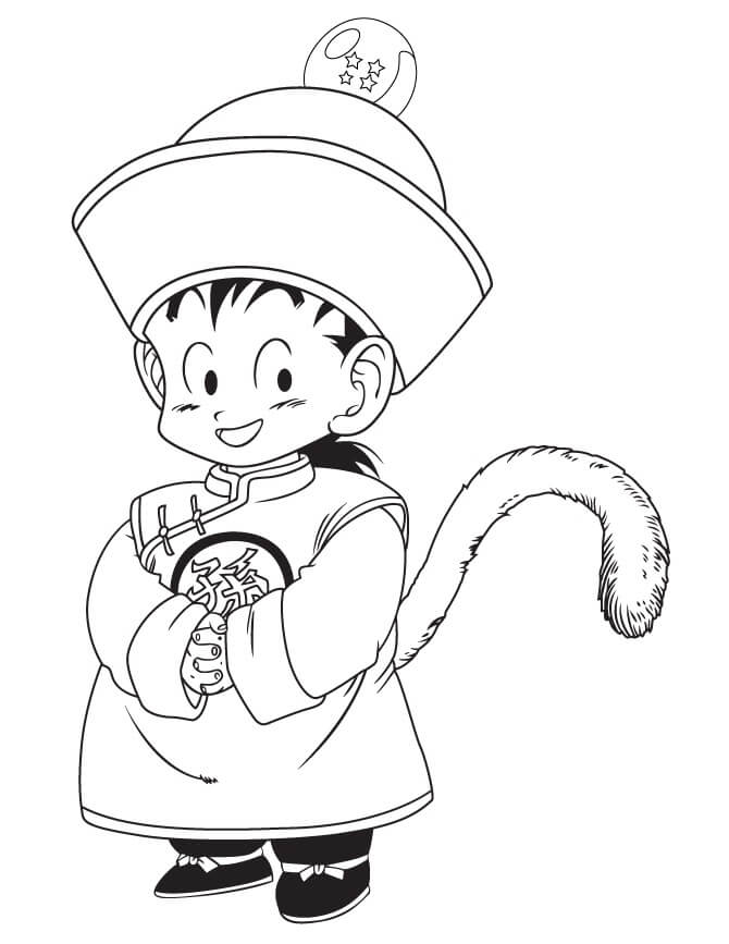 Dibujo de Beb Songohan para Colorear
