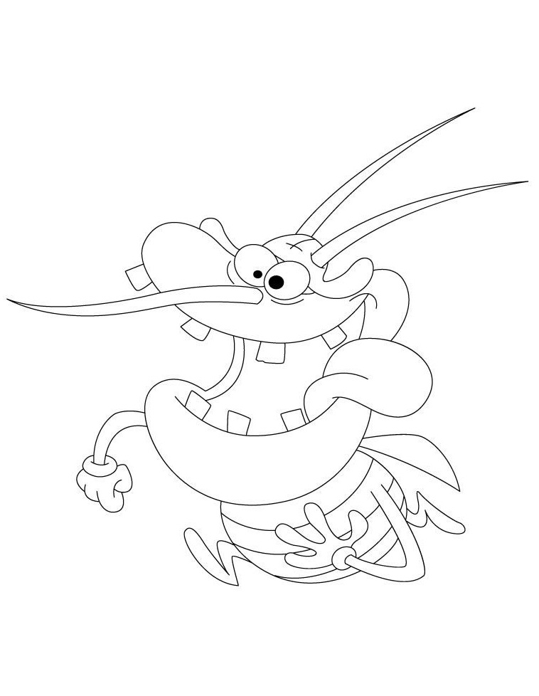 Dibujo de Divertido Dee Dee para Colorear