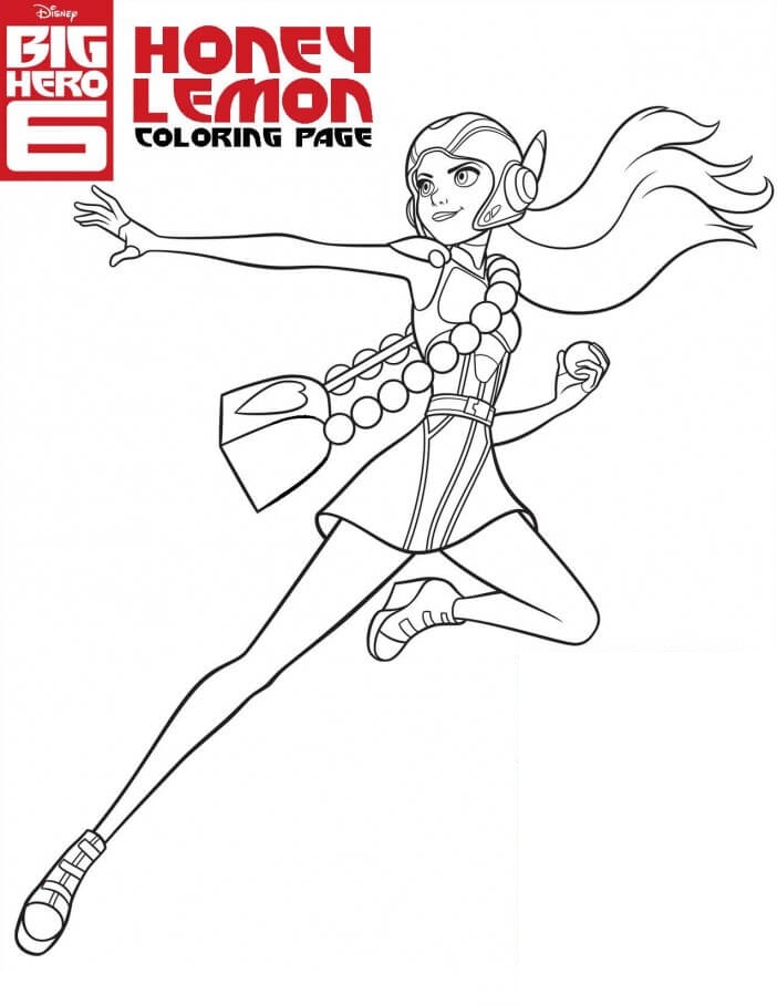 Dibujo de Miel y limón para Colorear
