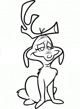 Dibujo de Max Divertido Sonriendo para Colorear