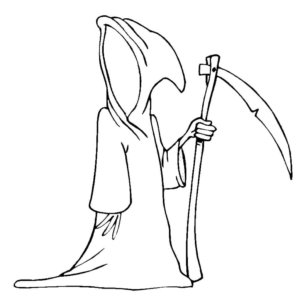 Dibujo de Símbolo de la Parca 2 para Colorear