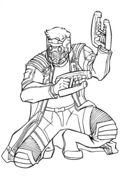 Dibujo de Señor de las Estrellas para Colorear