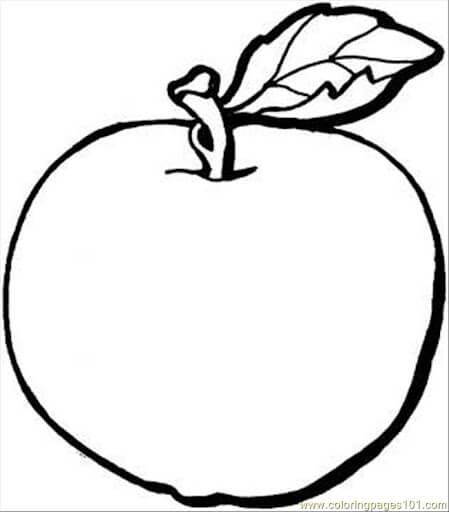 Dibujo de Adorable Guayaba para Colorear