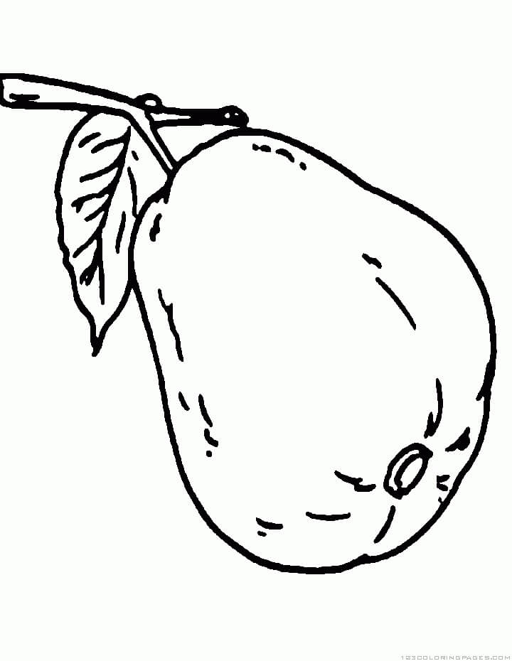 Dibujo de Gran Guayaba para Colorear