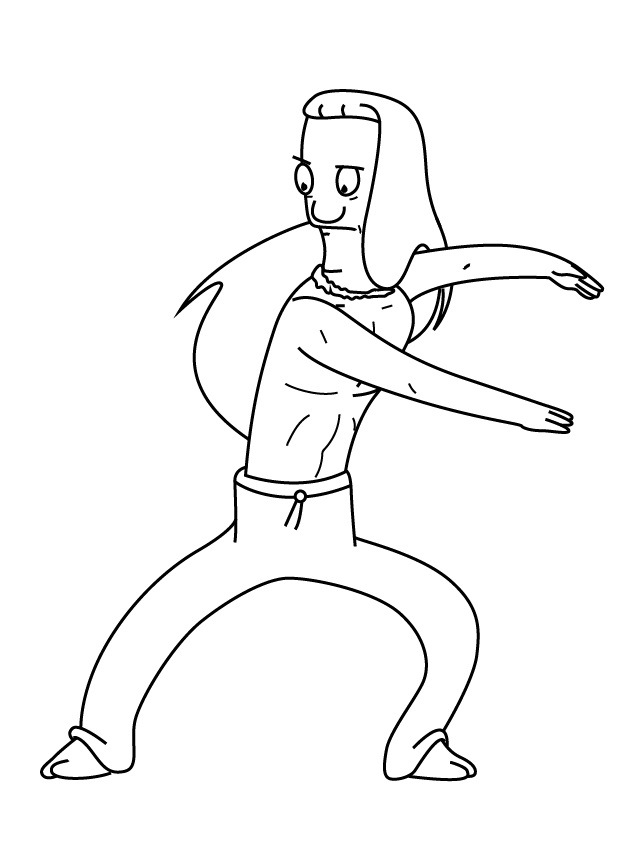 Dibujo de Jairo para Colorear