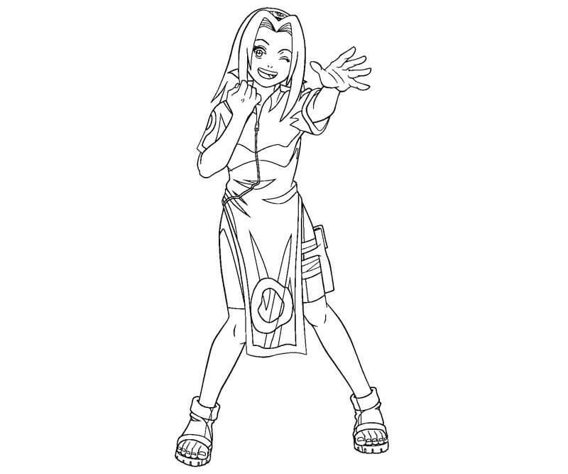 Dibujo de Linda Sakura para Colorear