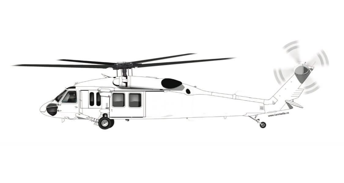 Dibujo de Buen helicóptero para Colorear