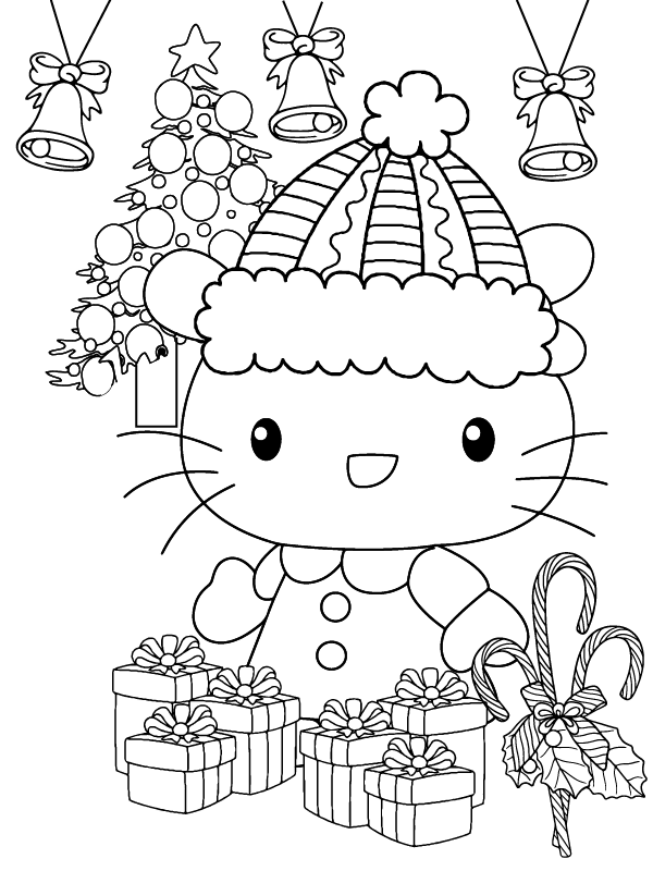 Dibujo de Festive 2024 Free Coloring Page 1 para Colorear