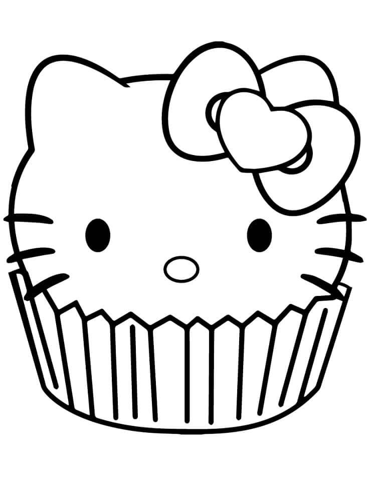 Dibujo de Magdalena de Hello Kitty para Colorear