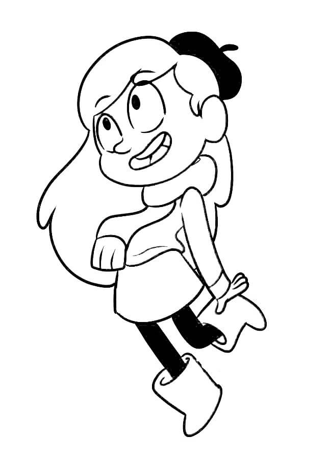 Dibujo de Hilda Feliz para Colorear
