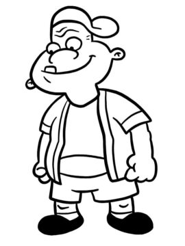 Dibujo de Harold Berman para Colorear