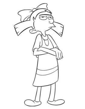 Dibujo de Helga G Pataki para Colorear