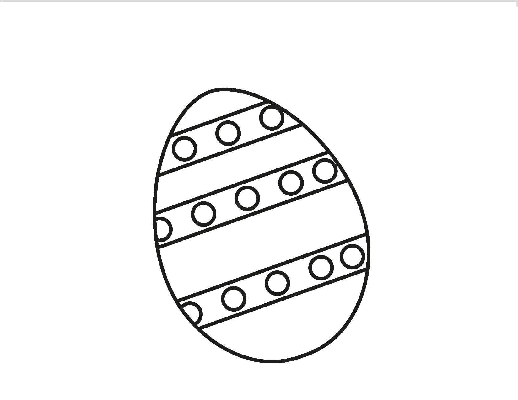 Dibujo de Huevo Asombroso para Colorear