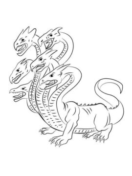 Dibujo de Linda Hidra para Colorear