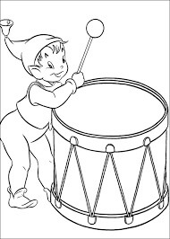 Dibujo de Goblin Tamborileando para Colorear