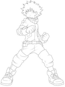 Dibujo de Gran Deku para Colorear