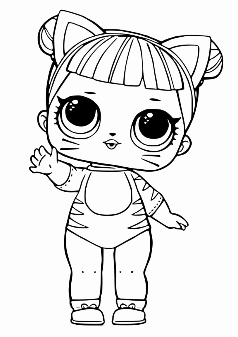 Dibujo de 1572483773 Kitty Cat Coloring Sheets Fresh Unicorn Cat Coloring Pages Lol Dolls Coloring Pages Of Kitty Cat Coloring Sheets para Colorear
