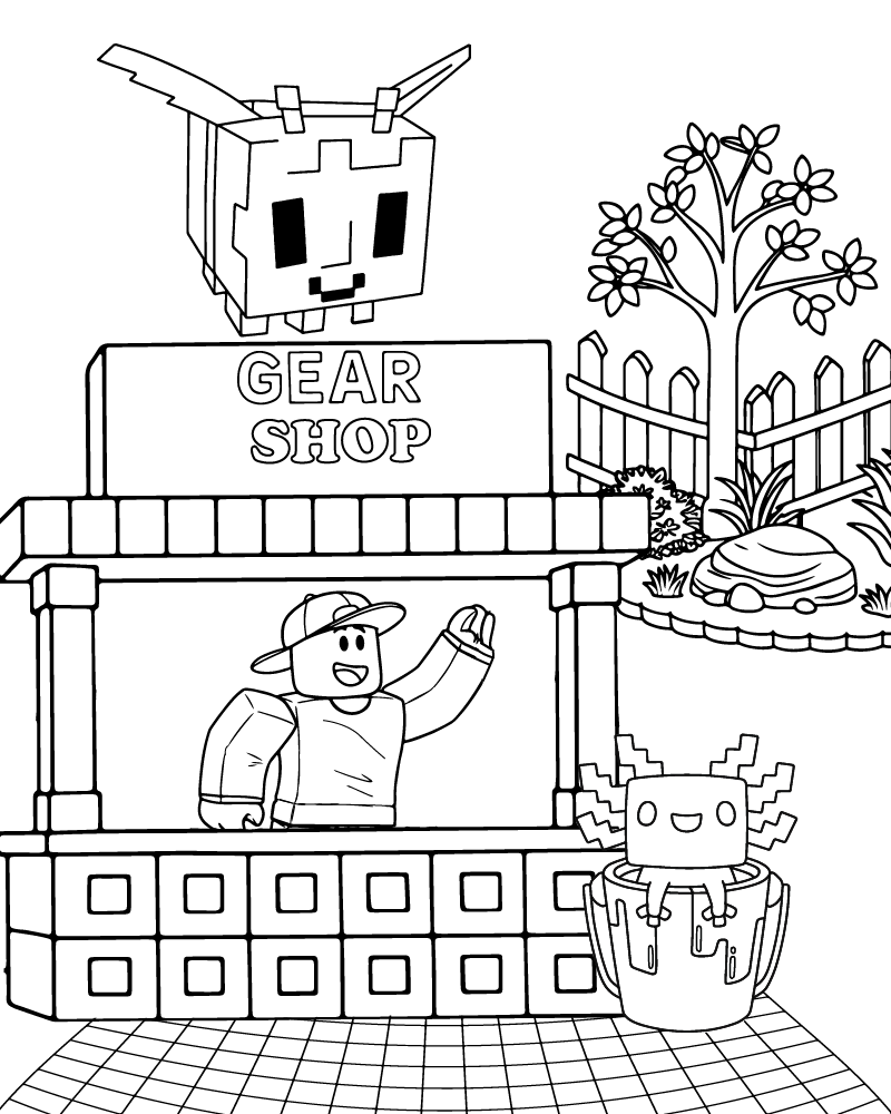 Dibujo de Imgi 15 Grow a Garden Coloring Page para Colorear