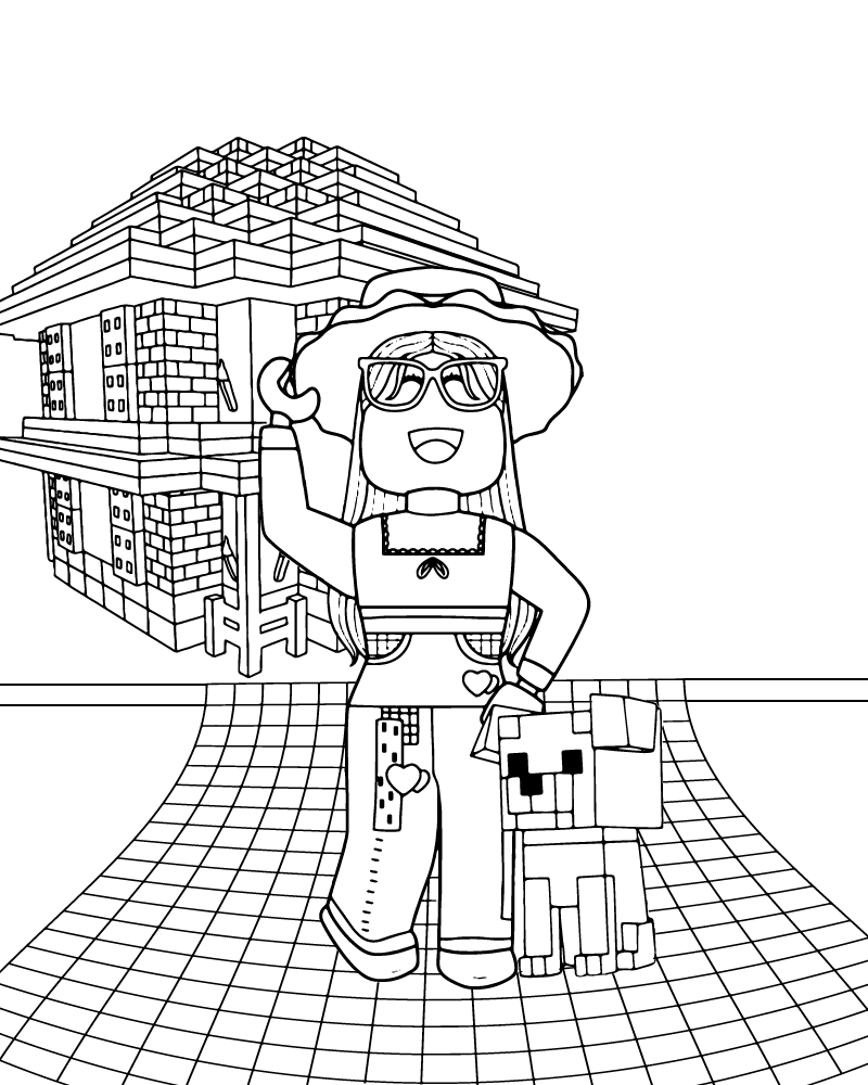 Dibujo de Imgi 17 Grow a Garden Roblox Coloring Page para Colorear