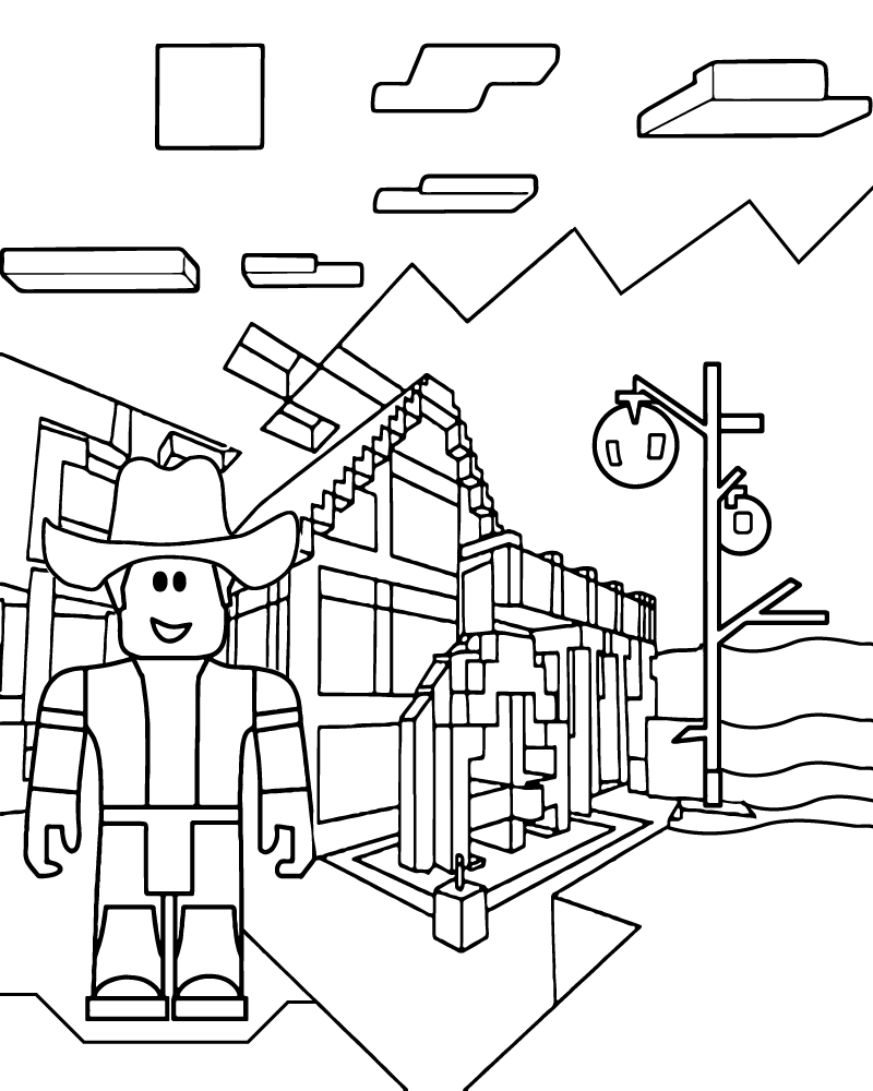 Dibujo de Imgi 22 Roblox Grow a Garden Coloring Page 2 para Colorear