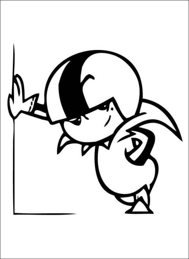 Dibujo de Buen Kick Buttowski para Colorear
