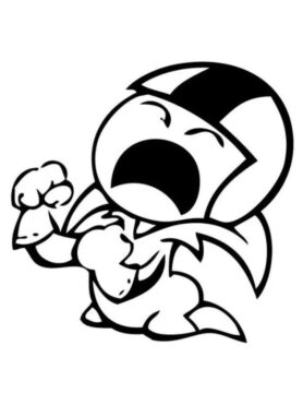 Dibujo de Kick Buttowski Llorando para Colorear
