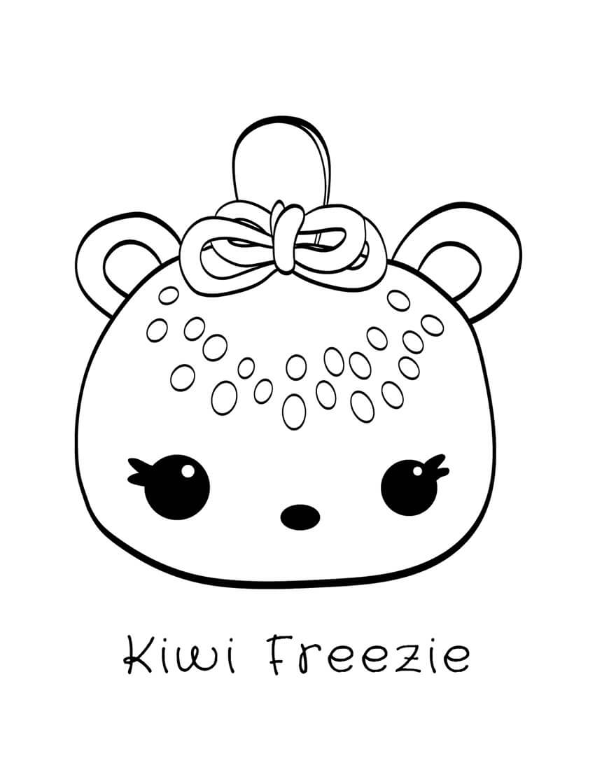 Dibujo de Kiwi Freezie para Colorear
