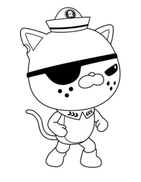 Dibujo de Lindo Kwazii 1 para Colorear