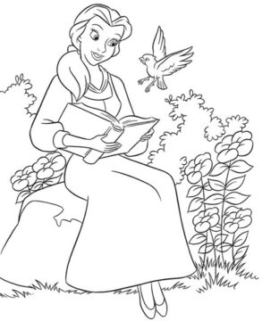 Dibujo de Belle Lee para Colorear