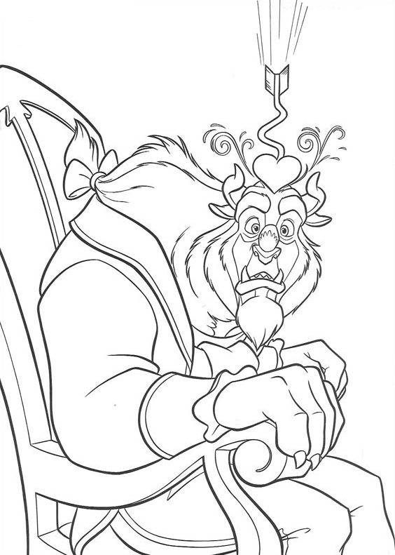 Dibujo de Monstruo Desconcertado para Colorear