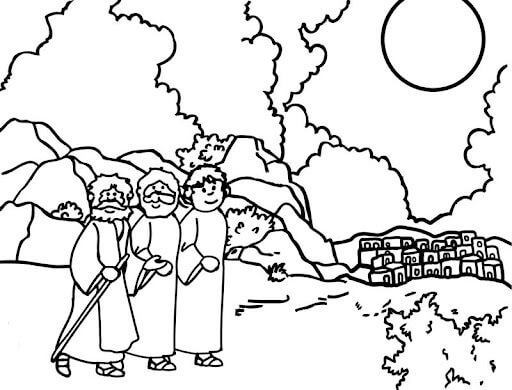 Dibujo de Camino Impresionante para Colorear
