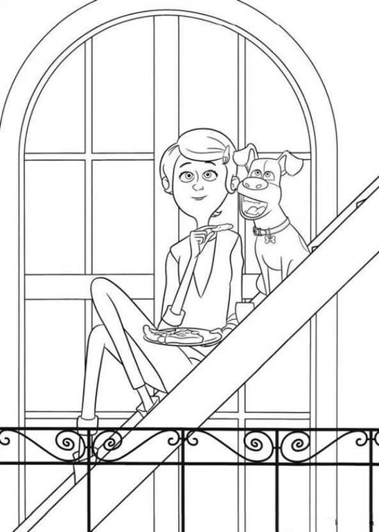 Dibujo de 1559612603 Katie With Max A4 para Colorear