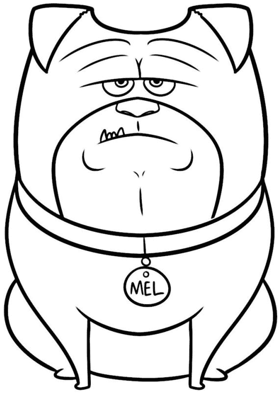 Dibujo de 1559612929 Mel A4 para Colorear