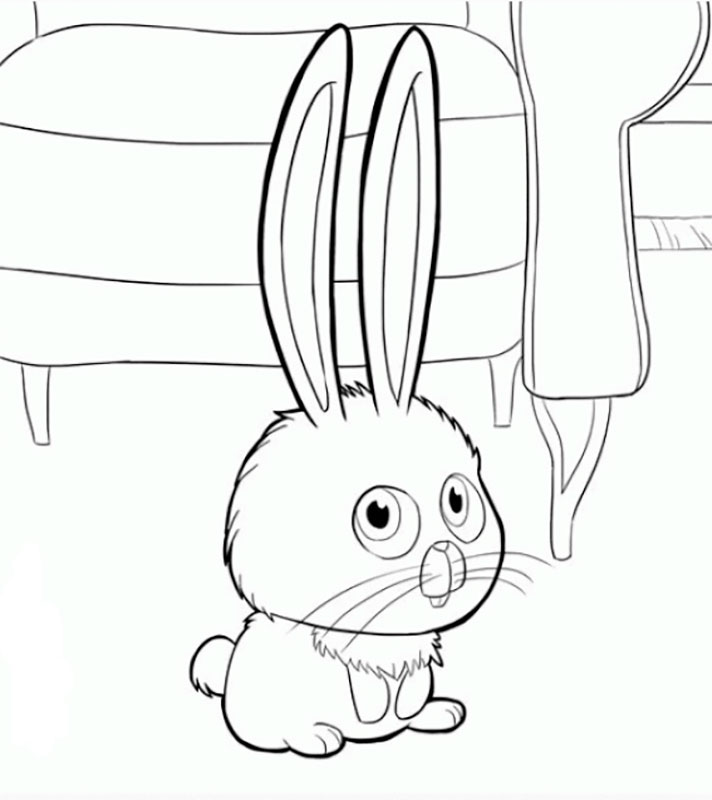 Dibujo de 1559695112 Cute Snowball A4 para Colorear