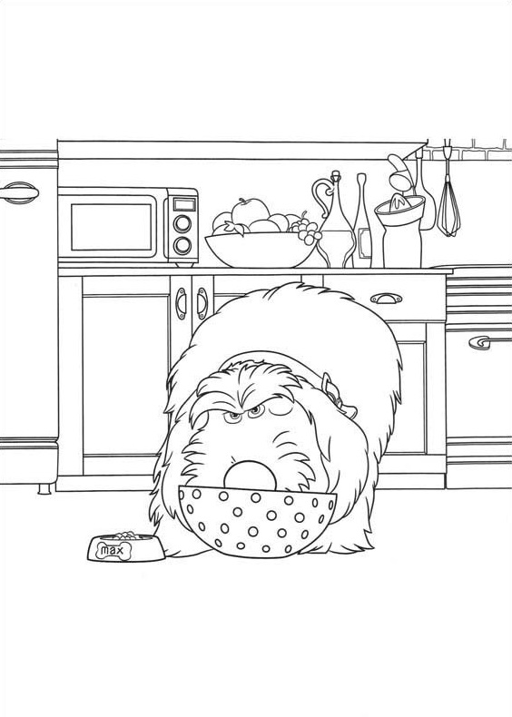 Dibujo de 1559695804 Duke Eating A4 para Colorear