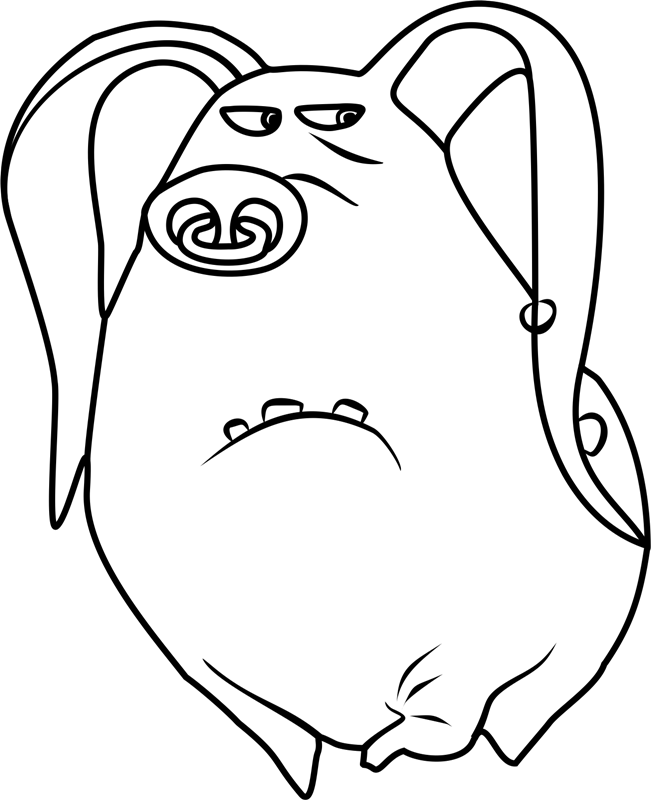 Dibujo de Tatuaje Diminuto para Colorear