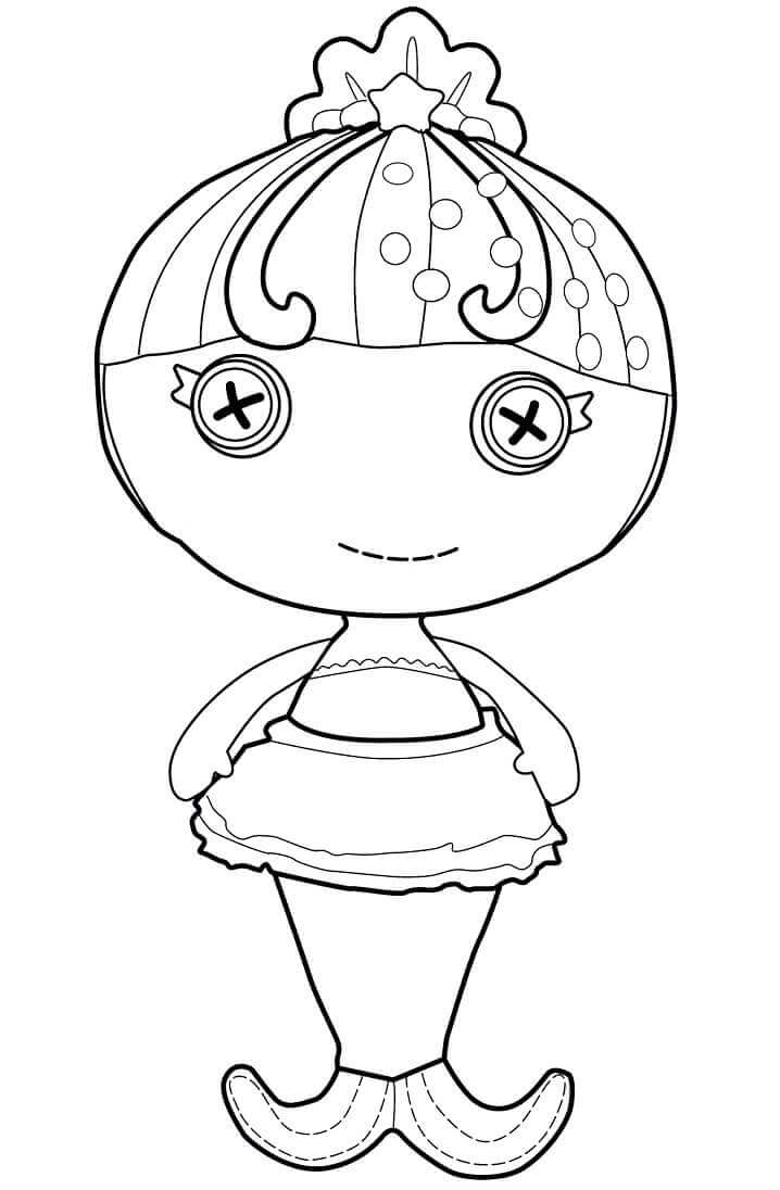 Dibujo de Lalaloopsy 1 para Colorear