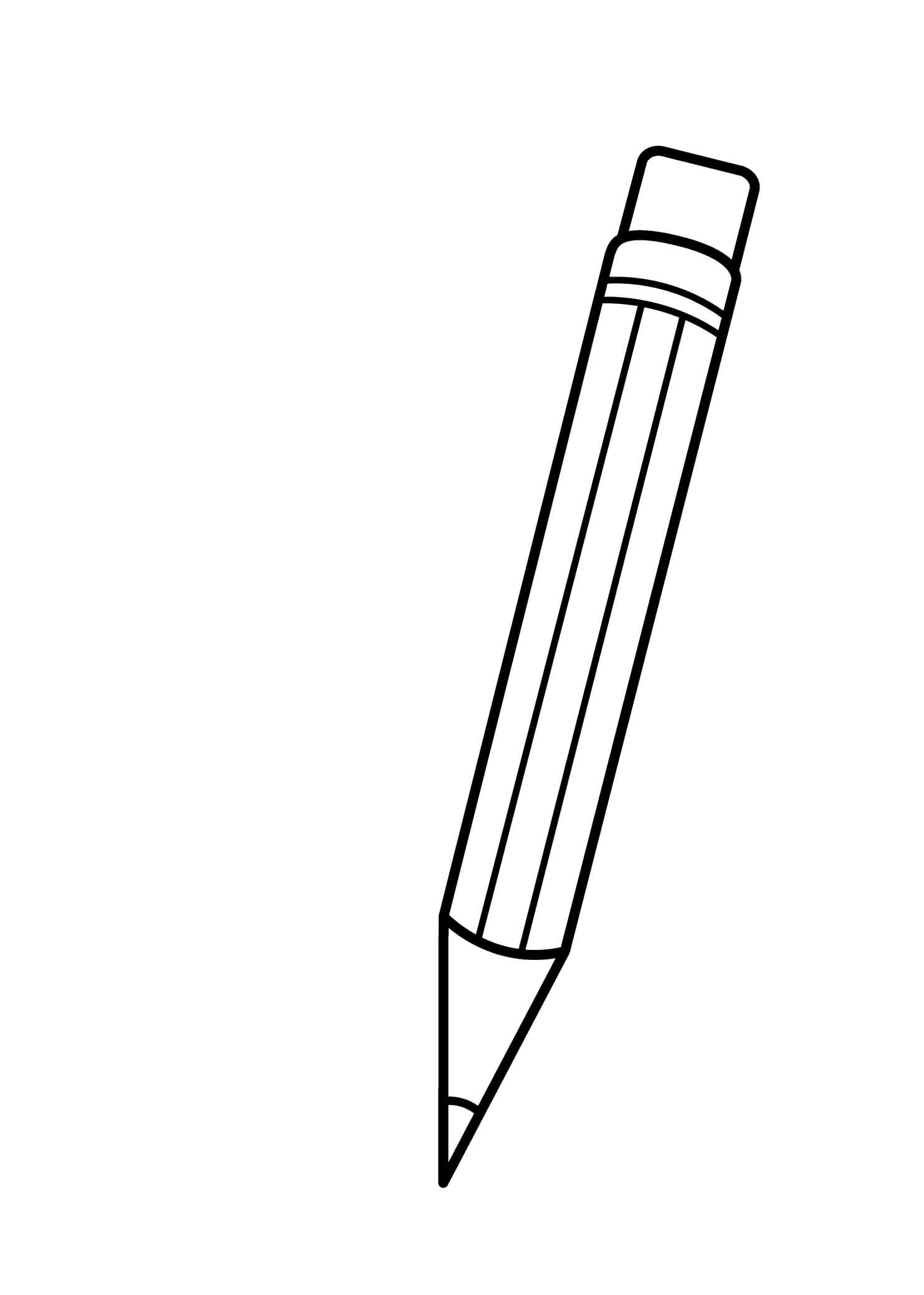 Dibujo de Gran lápiz para Colorear