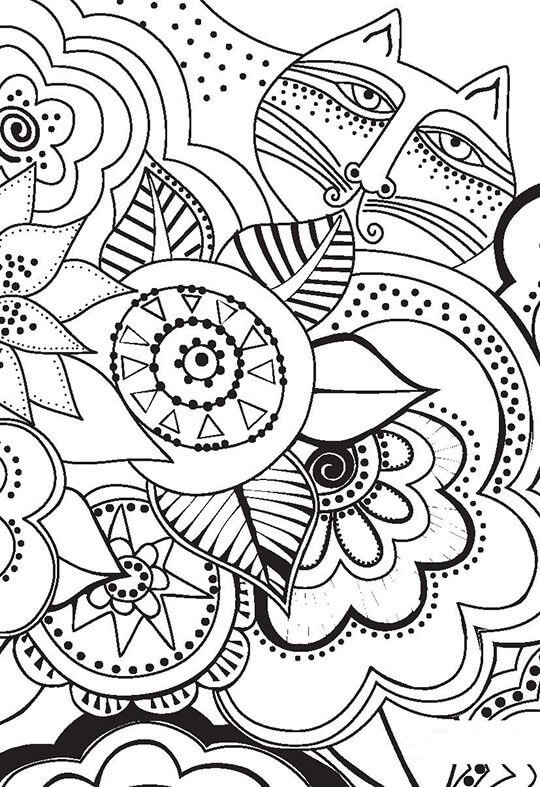 Dibujo de Lauriel Burch para Colorear
