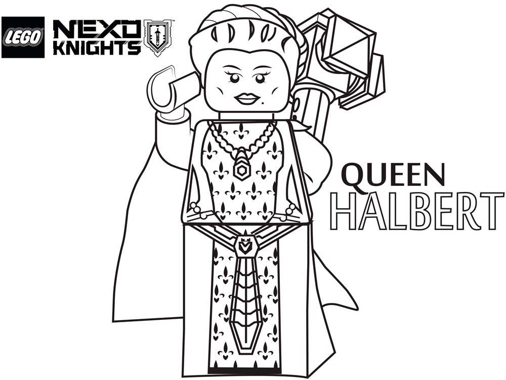 Dibujo de Reina Halbert para Colorear