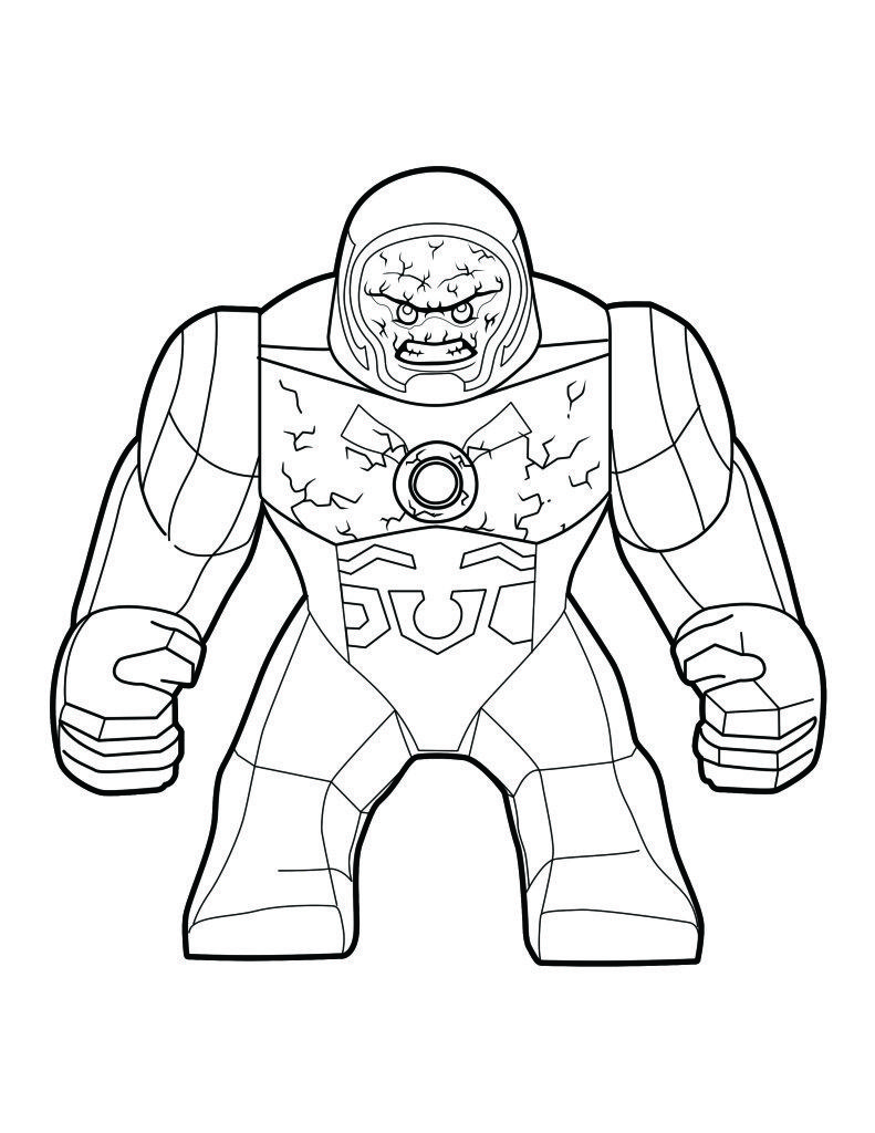 Dibujo de Lego Darkseid para Colorear